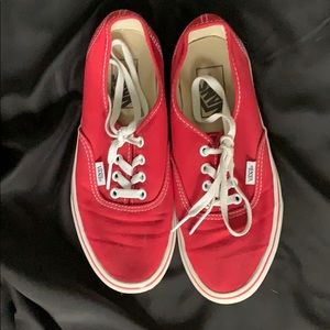 Red Vans